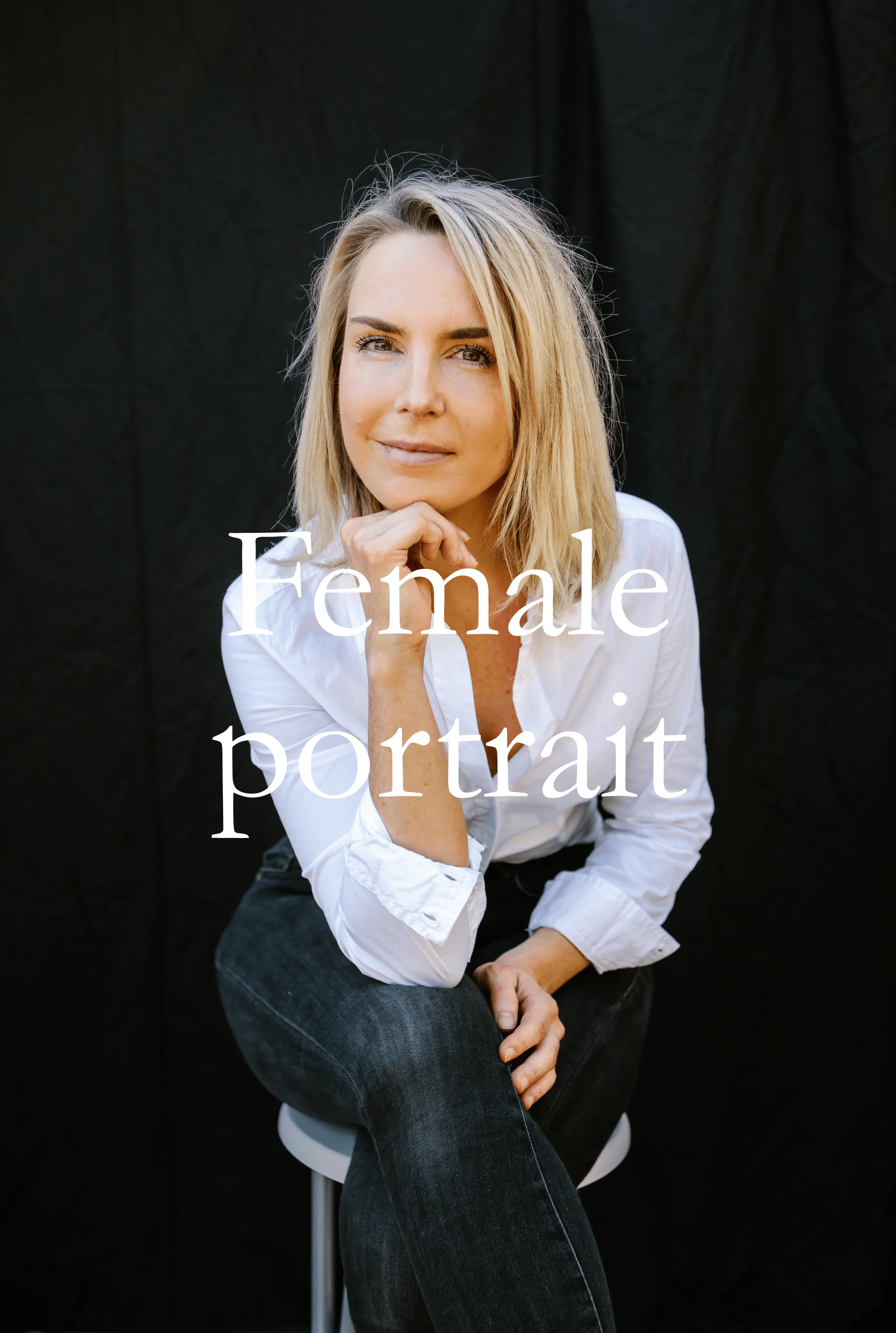 Portrait van een vrouw